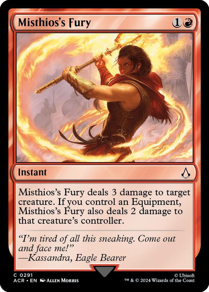 Misthios's Fury [Universes Beyond: Assassin's Creed] 291