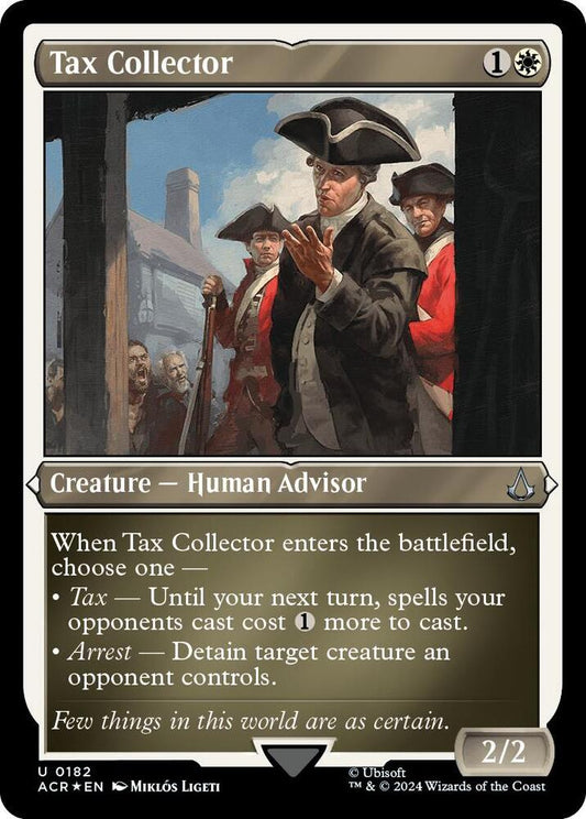 Tax Collector (Foil Etched) [Universes Beyond: Assassin's Creed] 182