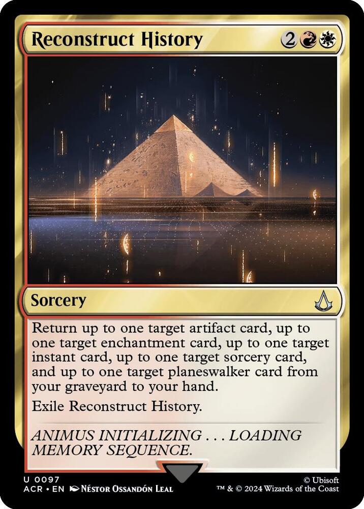 Reconstruct History [Universes Beyond: Assassin's Creed] 97