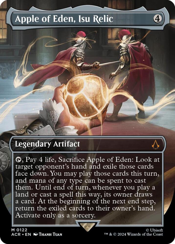 Apple of Eden, Isu Relic (Borderless) [Universes Beyond: Assassin's Creed] 122