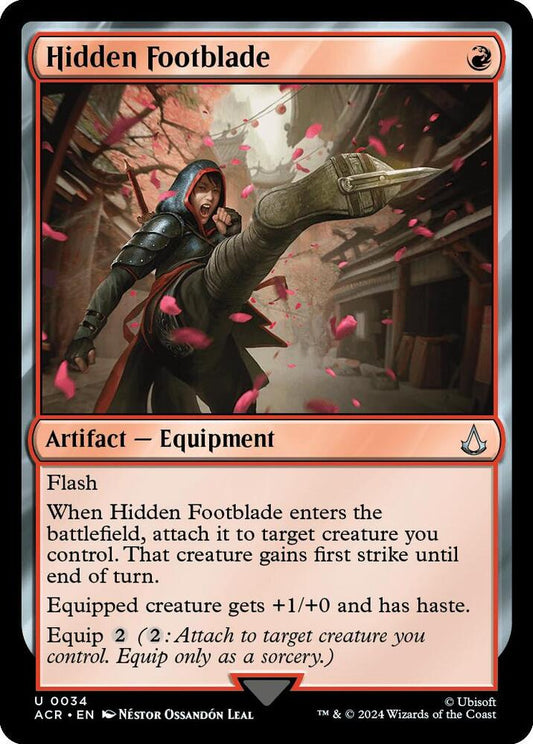 Hidden Footblade [Universes Beyond: Assassin's Creed] 34