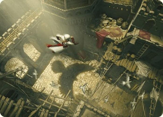 Rooftop Bypass Art Card [Art Series: Universes Beyond: Assassin's Creed] 20