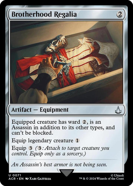 Brotherhood Regalia [Universes Beyond: Assassin's Creed] 71