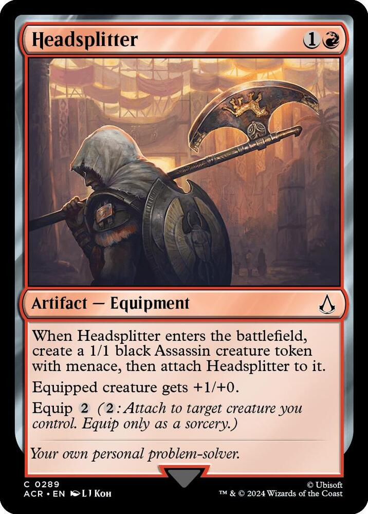 Headsplitter [Universes Beyond: Assassin's Creed] 289