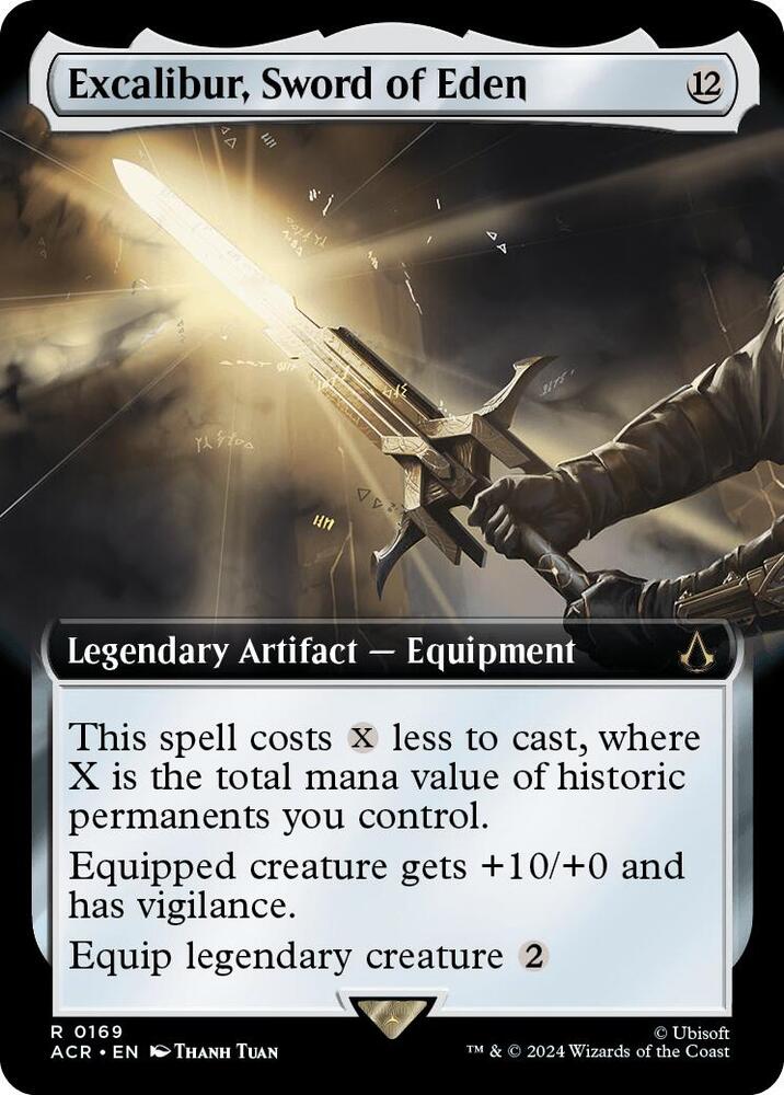 Excalibur, Sword of Eden (Extended Art) [Universes Beyond: Assassin's Creed] 169