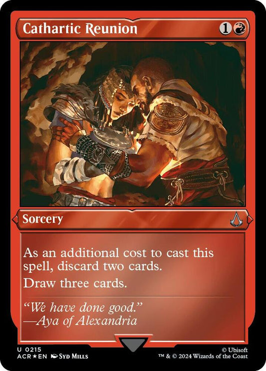 Cathartic Reunion (Foil Etched) [Universes Beyond: Assassin's Creed] 215