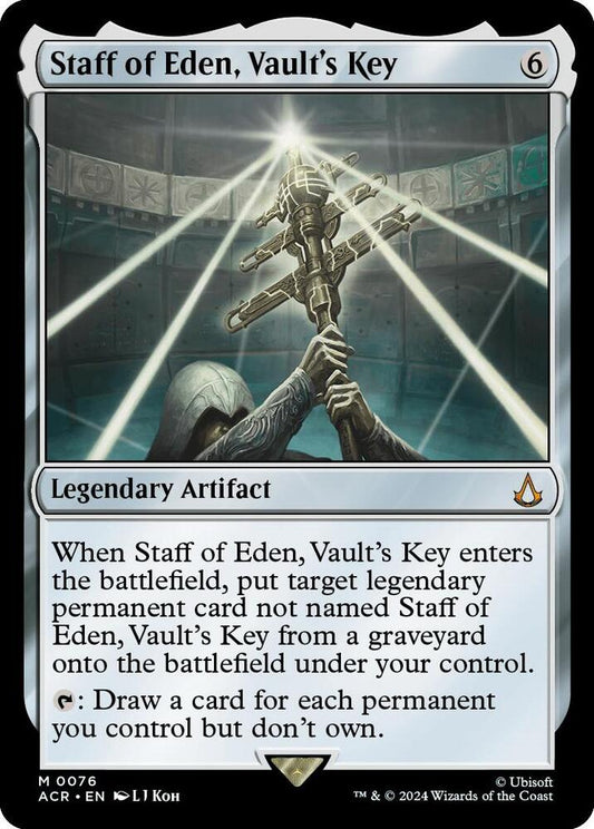 Staff of Eden, Vault's Key [Universes Beyond: Assassin's Creed] 76