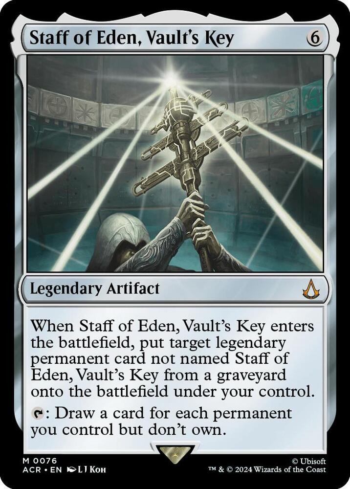 Staff of Eden, Vault's Key [Universes Beyond: Assassin's Creed] 76