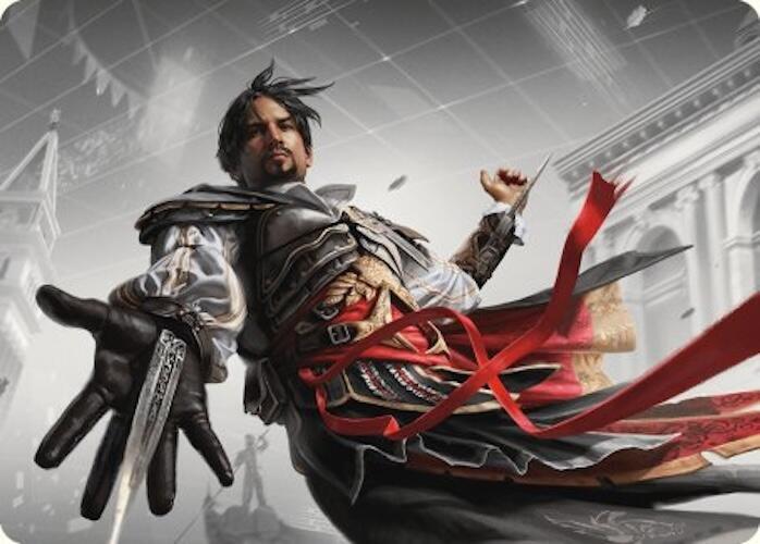 Ezio Auditore da Firenze Art Card [Art Series: Universes Beyond: Assassin's Creed] 13