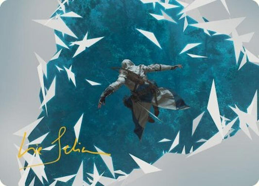 Restart Sequence Art Card (Gold-Stamped Signature) [Art Series: Universes Beyond: Assassin's Creed] 3
