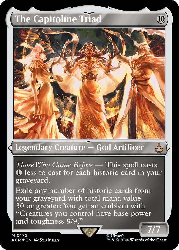The Capitoline Triad (Foil Etched) [Universes Beyond: Assassin's Creed] 172