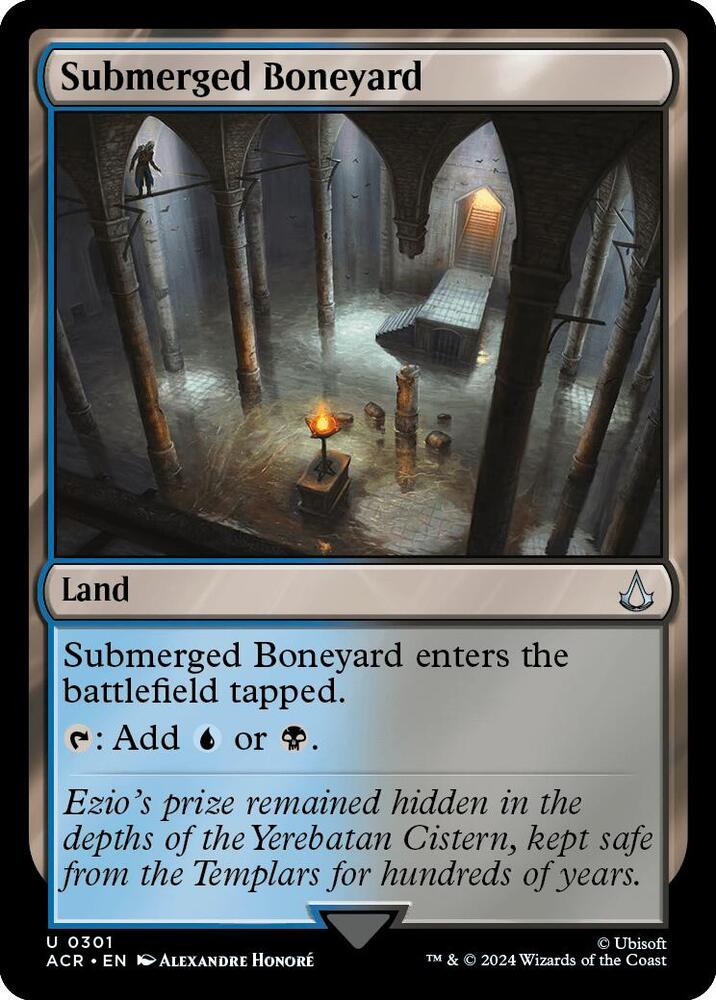 Submerged Boneyard [Universes Beyond: Assassin's Creed] 301