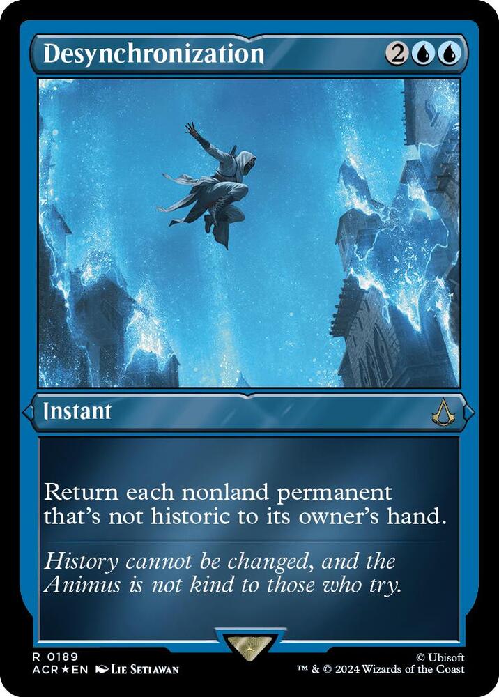 Desynchronization (Foil Etched) [Universes Beyond: Assassin's Creed] 189