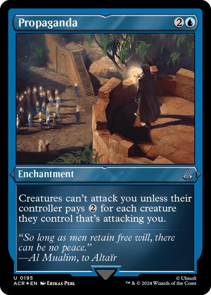 Propaganda (Foil Etched) [Universes Beyond: Assassin's Creed] 195