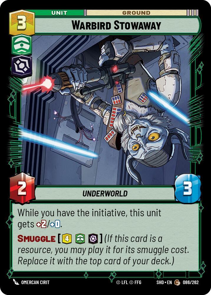 Warbird Stowaway [Shadows of the Galaxy] 086/262