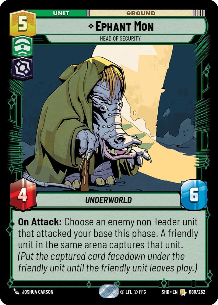 Ephant Mon - Head of Security [Shadows of the Galaxy] 088/262