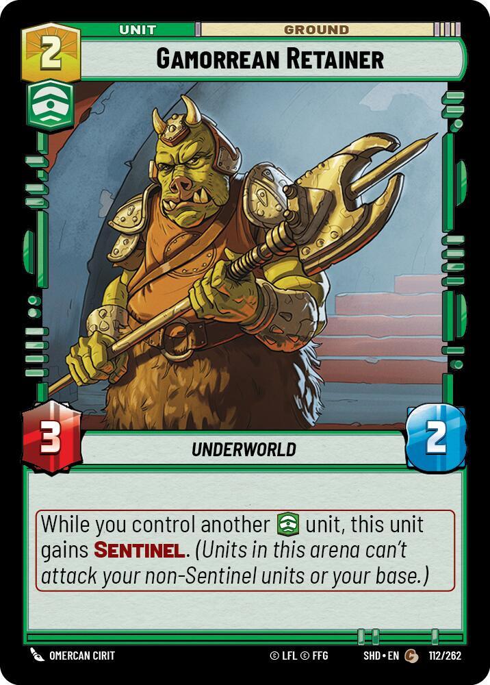 Gamorrean Retainer [Shadows of the Galaxy] 112/262