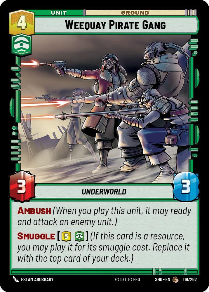 Weequay Pirate Gang [Shadows of the Galaxy] 119/262