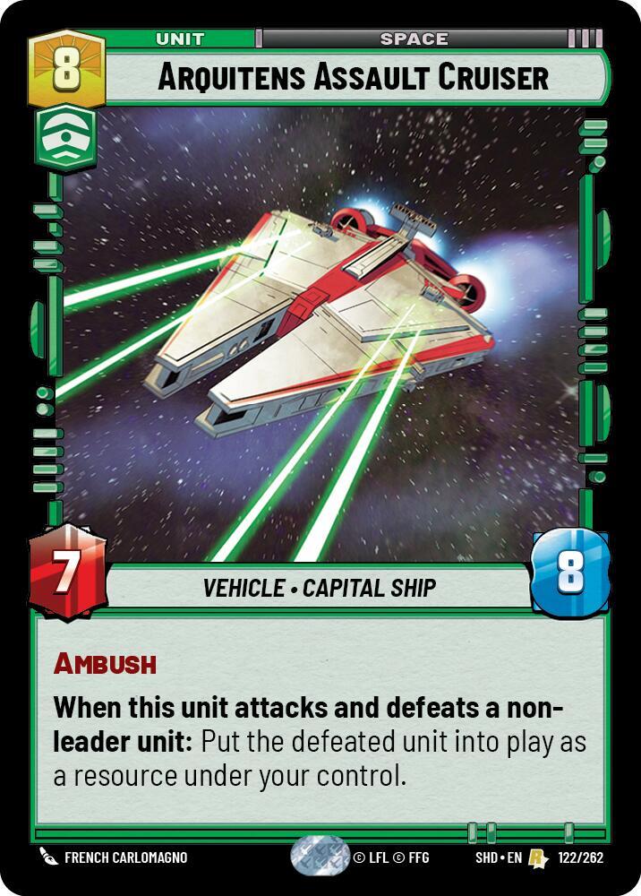 Arquitens Assault Cruiser [Shadows of the Galaxy] 122/262