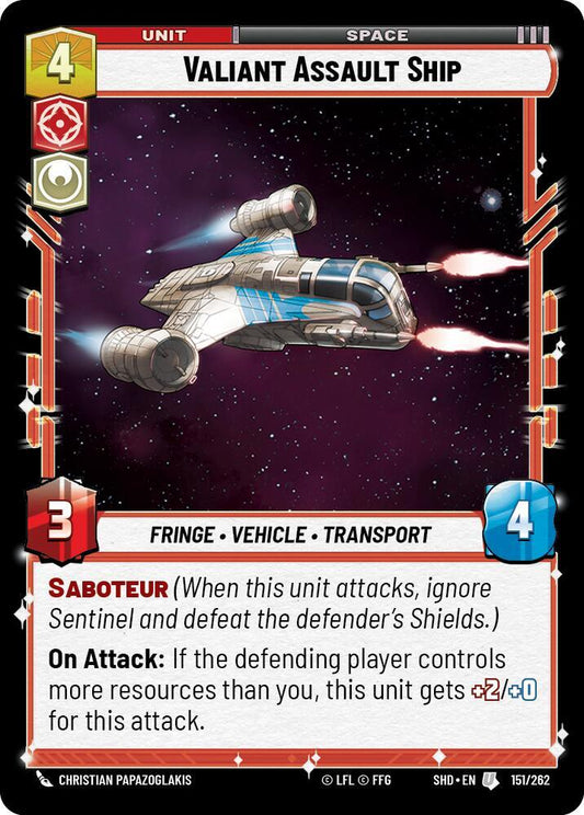 Valiant Assault Ship [Shadows of the Galaxy] 151/262