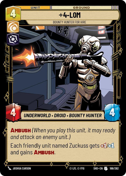 4-LOM - Bounty Hunter for Hire [Shadows of the Galaxy] 188/262