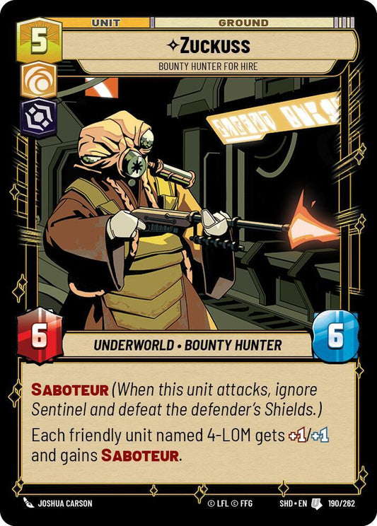 Zuckuss - Bounty Hunter for Hire [Shadows of the Galaxy] 190/262