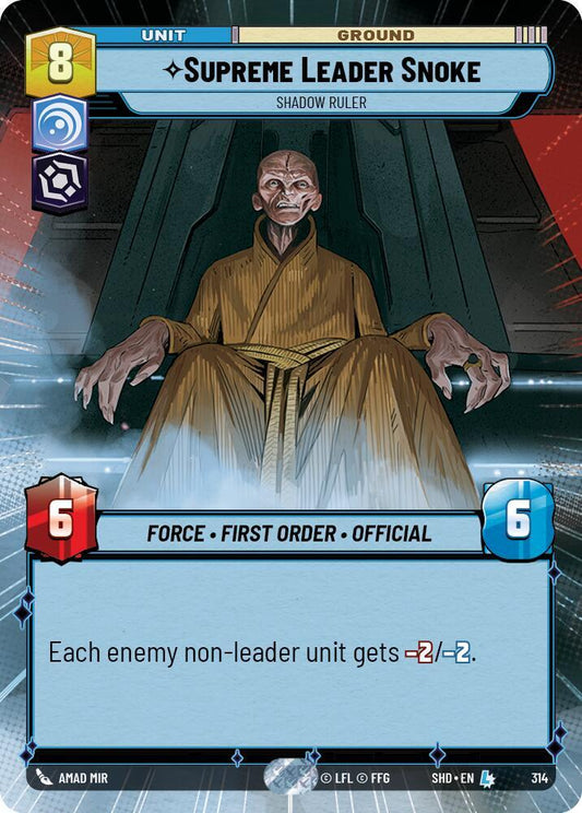 Supreme Leader Snoke - Shadow Ruler (Hyperspace) [Shadows of the Galaxy] 314