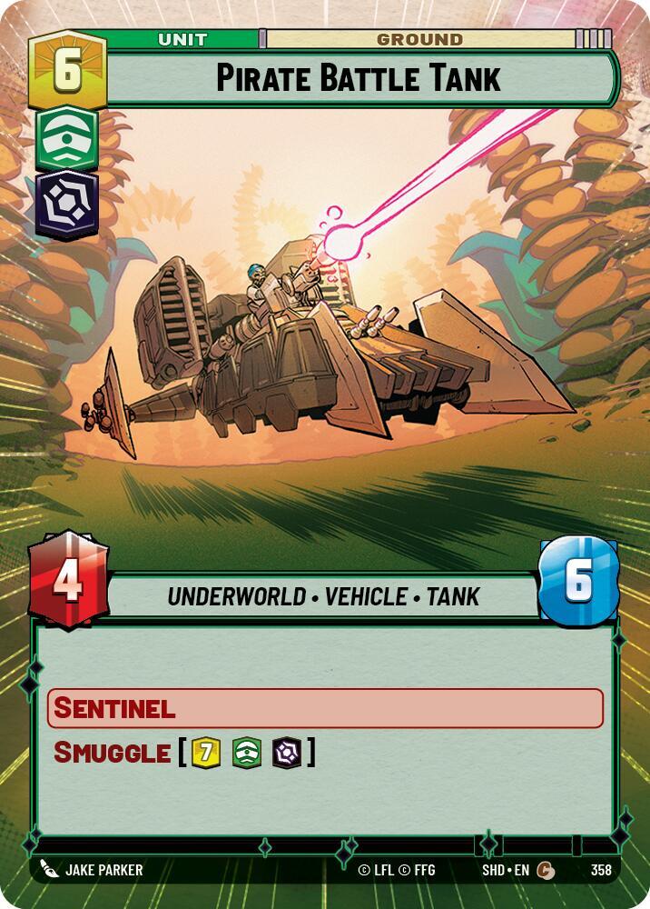 Pirate Battle Tank (Hyperspace) [Shadows of the Galaxy] 358