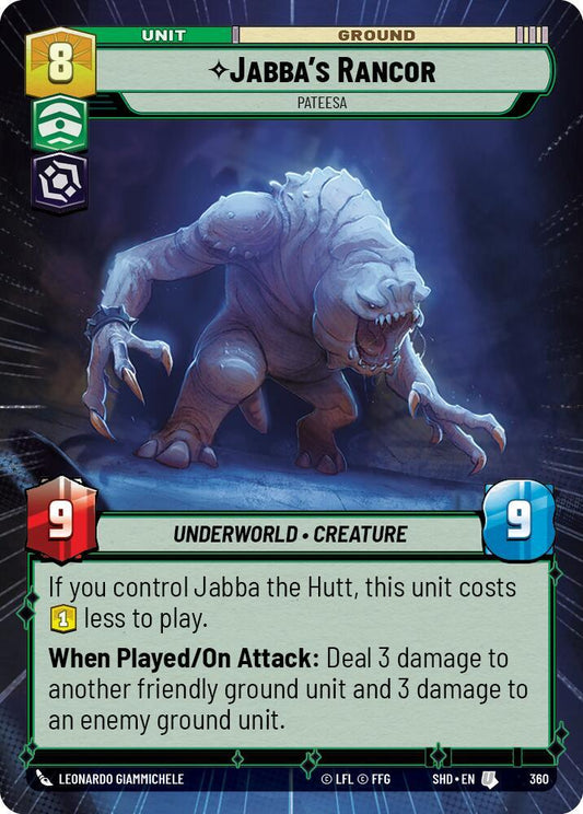 Jabba's Rancor - Pateesa (Hyperspace) [Shadows of the Galaxy] 360