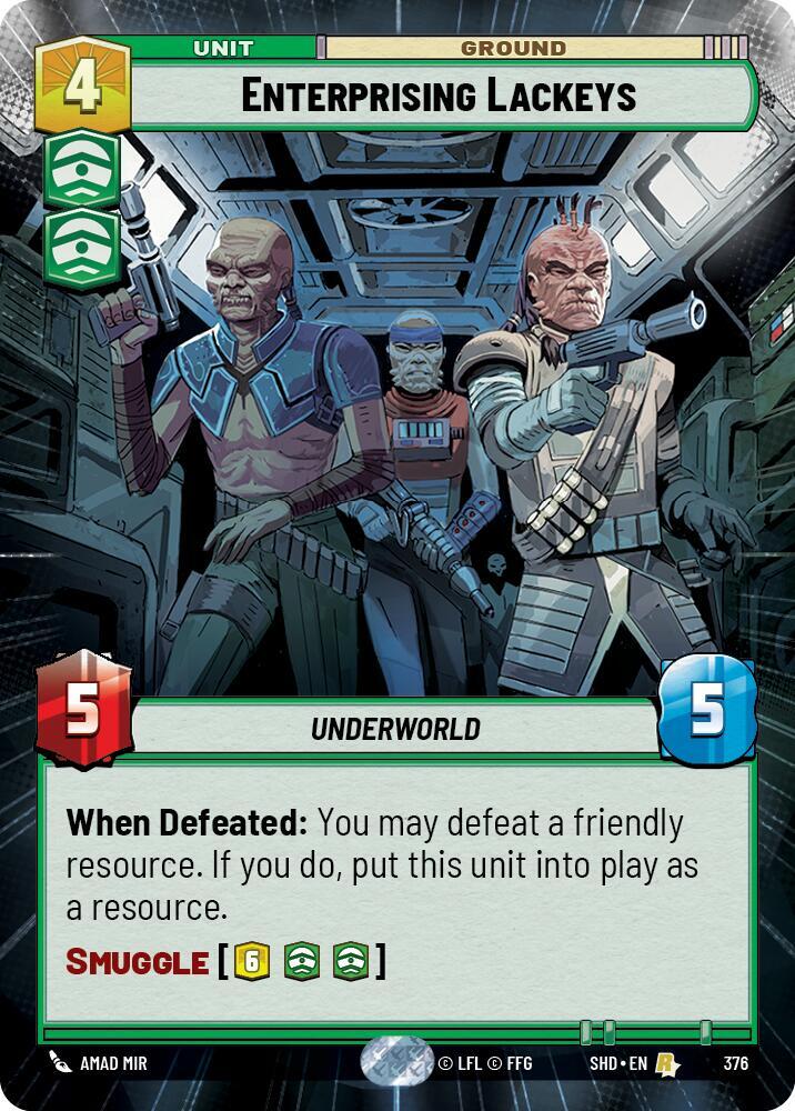Enterprising Lackeys (Hyperspace) [Shadows of the Galaxy] 376