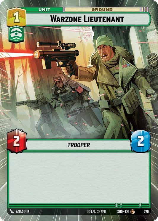 Warzone Lieutenant (Hyperspace) [Shadows of the Galaxy] 379