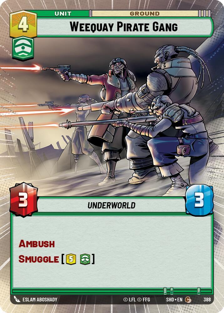 Weequay Pirate Gang (Hyperspace) [Shadows of the Galaxy] 388