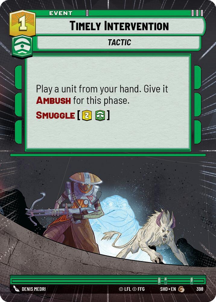 Timely Intervention (Hyperspace) [Shadows of the Galaxy] 398