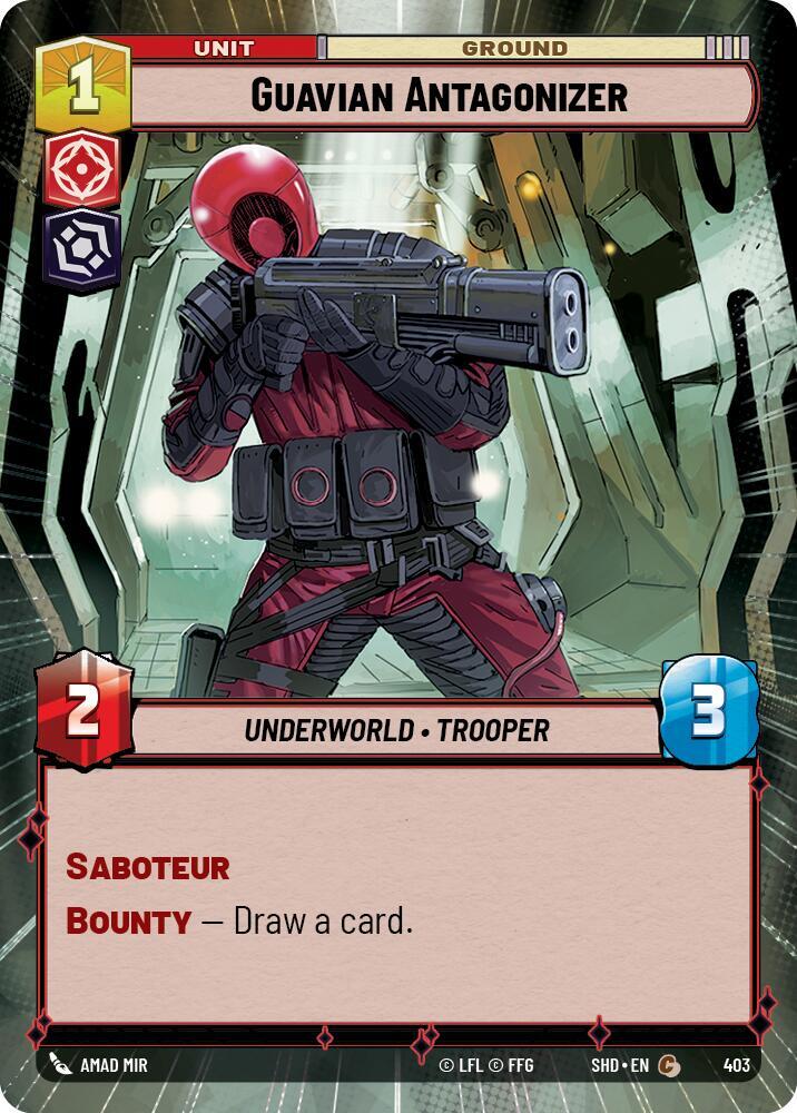 Guavian Antagonizer (Hyperspace) [Shadows of the Galaxy] 403