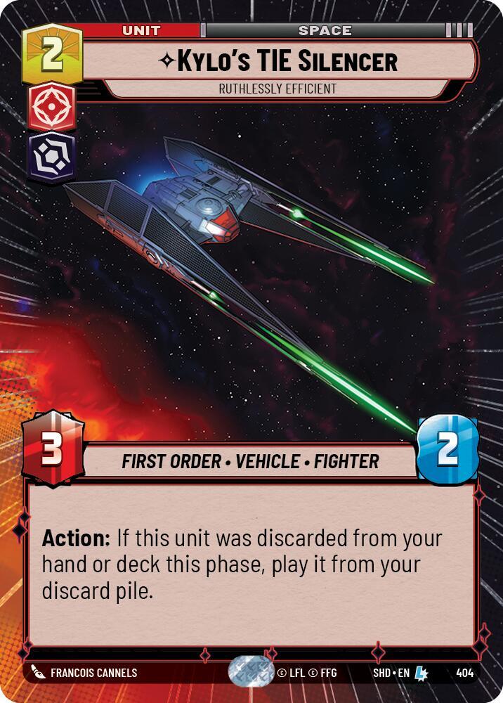 Kylo's TIE Silencer - Ruthlessly Efficient (Hyperspace) [Shadows of the Galaxy] 404