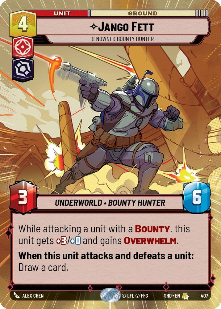 Jango Fett - Renowned Bounty Hunter (Hyperspace) [Shadows of the Galaxy] 407