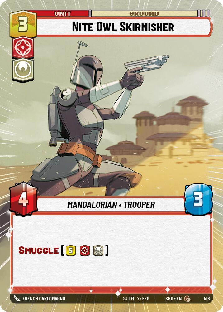 Nite Owl Skirmisher (Hyperspace) [Shadows of the Galaxy] 418