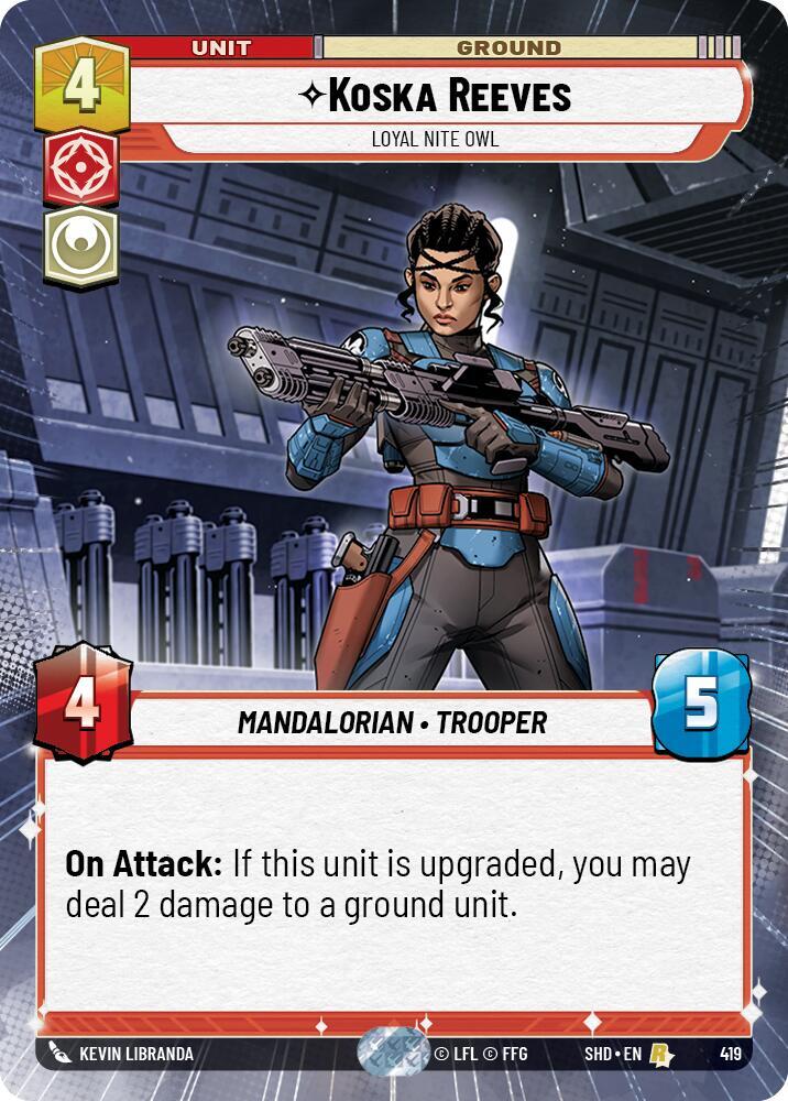 Koska Reeves - Loyal Nite Owl (Hyperspace) [Shadows of the Galaxy] 419