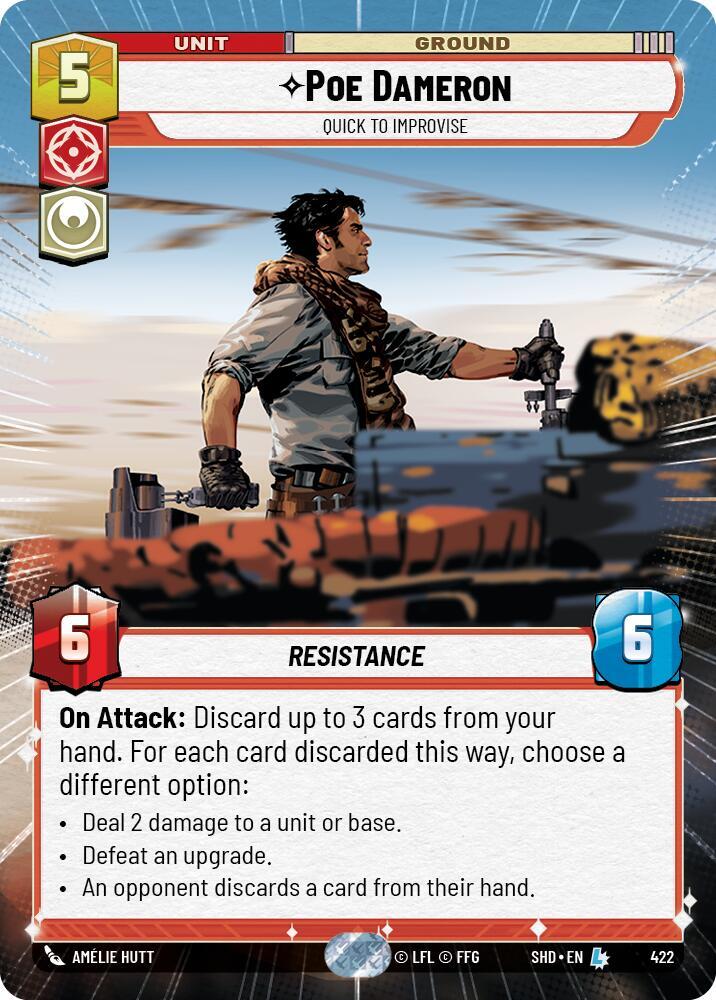 Poe Dameron - Quick to Improvise (Hyperspace) [Shadows of the Galaxy] 422