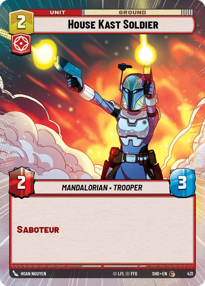 House Kast Soldier (Hyperspace) [Shadows of the Galaxy] 431