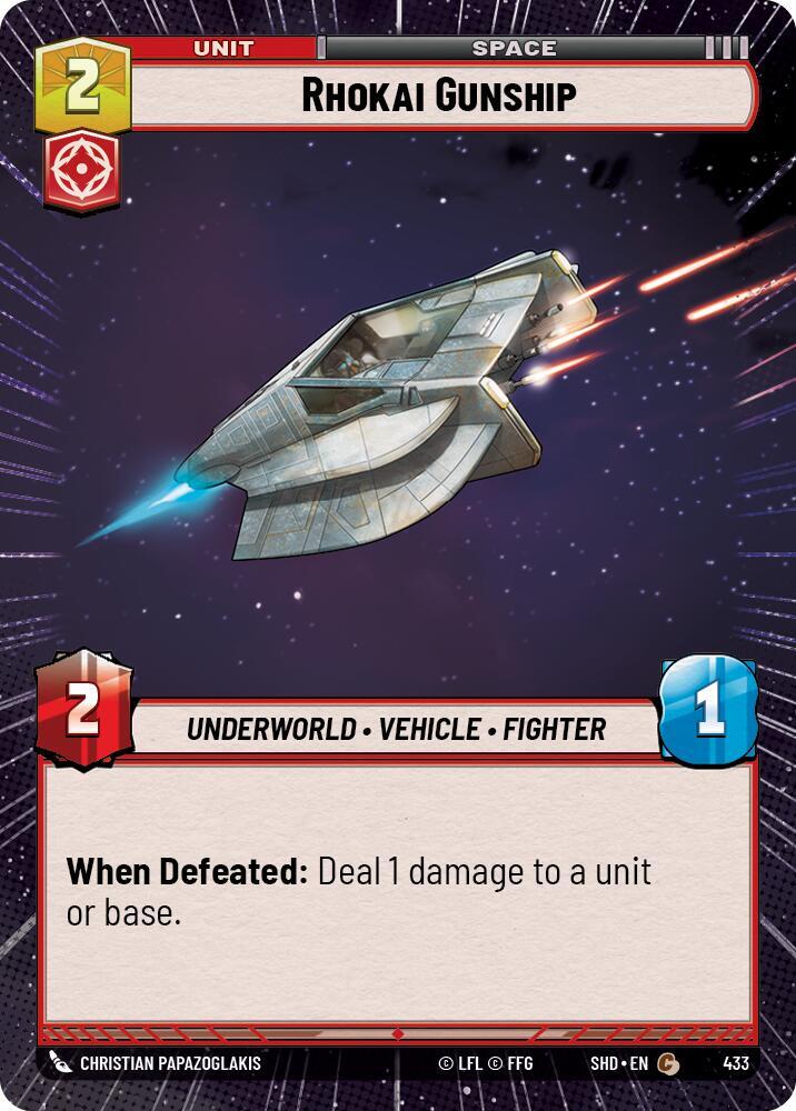 Rhokai Gunship (Hyperspace) [Shadows of the Galaxy] 433