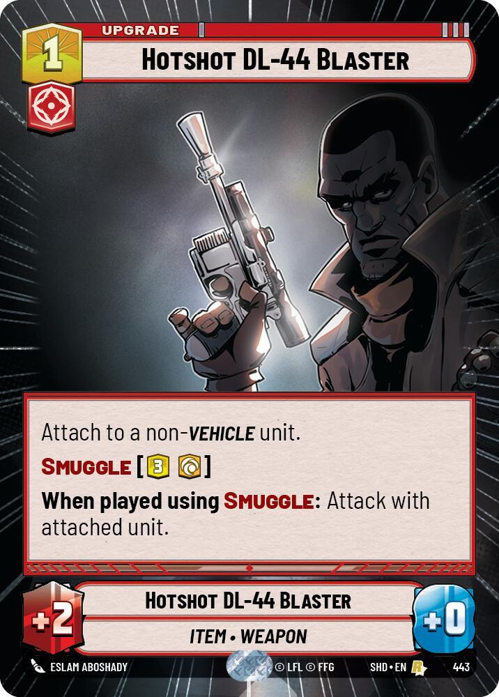 Hotshot DL-44 Blaster (Hyperspace) [Shadows of the Galaxy] 443