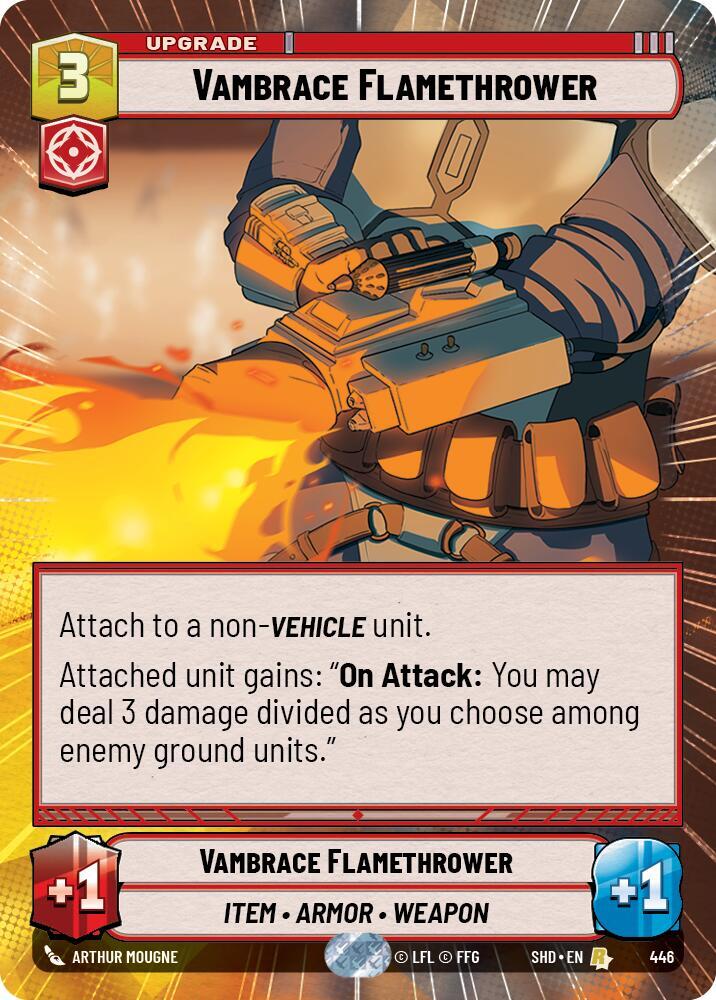 Vambrace Flamethrower (Hyperspace) [Shadows of the Galaxy] 446