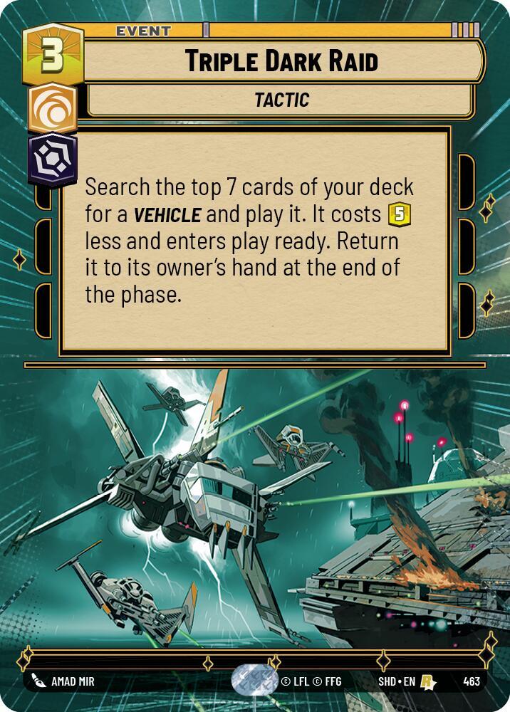 Triple Dark Raid (Hyperspace) [Shadows of the Galaxy] 463