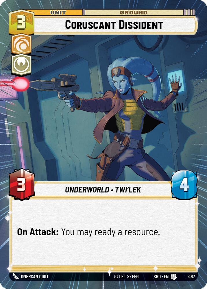 Coruscant Dissident (Hyperspace) [Shadows of the Galaxy] 467