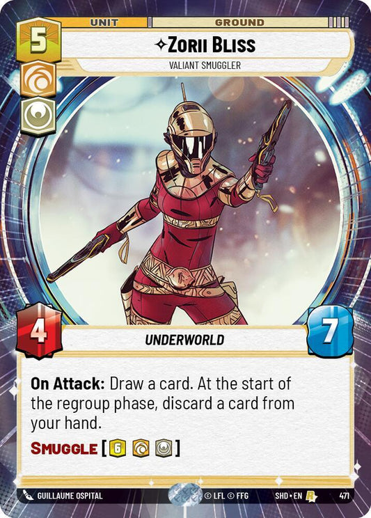 Zorii Bliss - Valiant Smuggler (Hyperspace) [Shadows of the Galaxy] 471