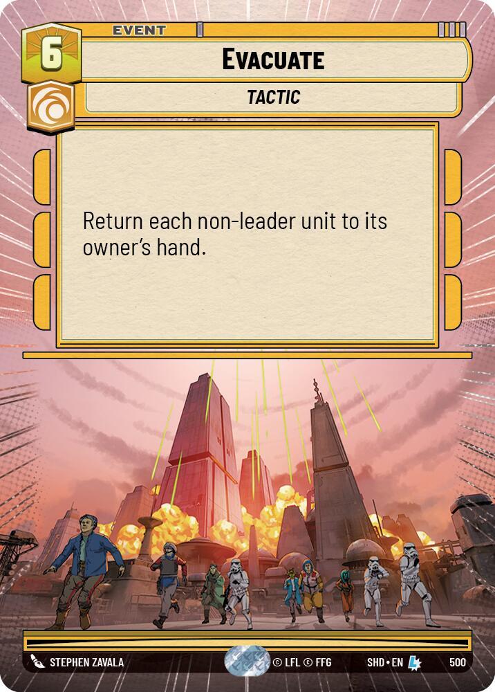Evacuate (Hyperspace) [Shadows of the Galaxy] 500