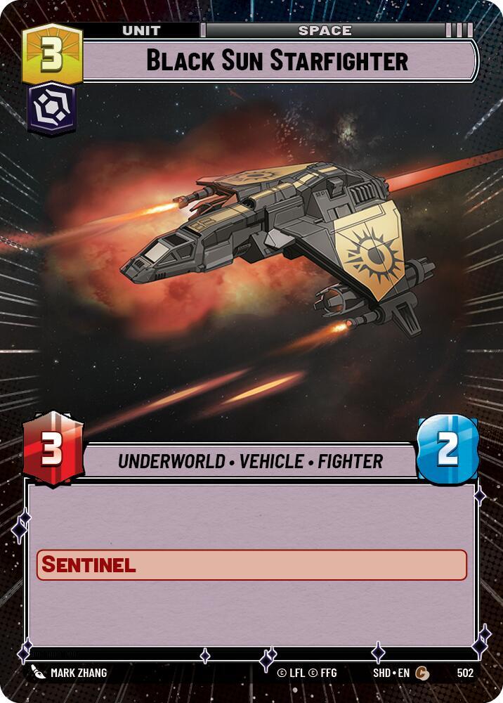 Black Sun Starfighter (Hyperspace) [Shadows of the Galaxy] 502