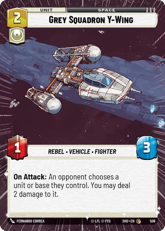 Grey Squadron Y-Wing (Hyperspace) [Shadows of the Galaxy] 508