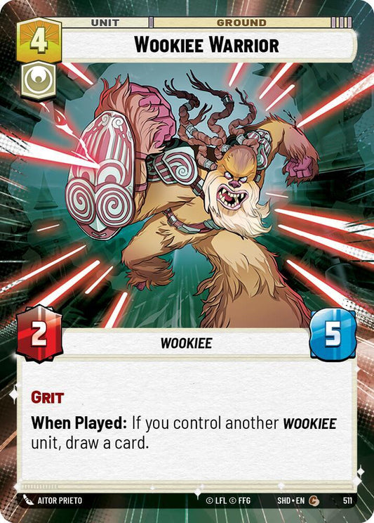 Wookiee Warrior (Hyperspace) [Shadows of the Galaxy] 511